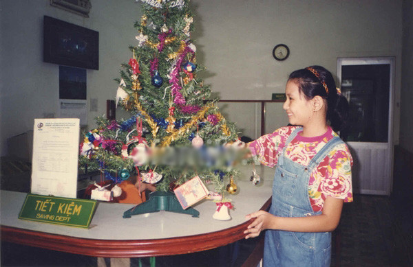 Hoàng Yến lúc 9 tuổi. Hoàng Yến lúc 9 tuổi.