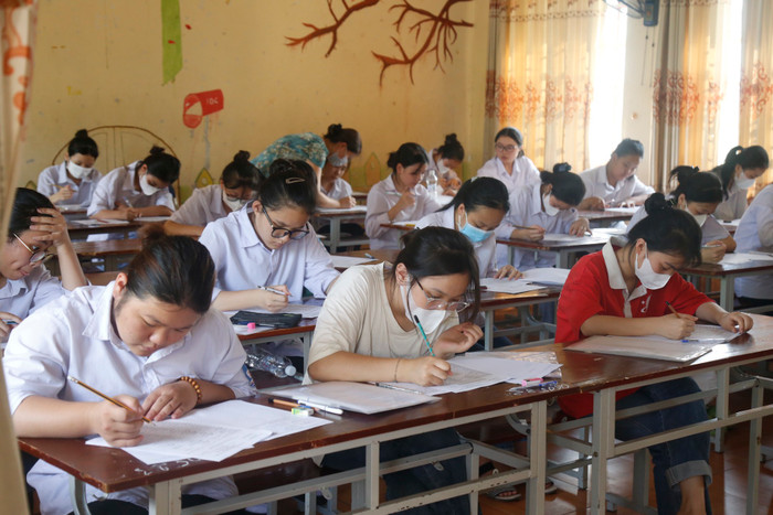 Từ năm học 2024-2025, Hải Dương sẽ tính điểm trung bình thi vào lớp 10 bằng cách tính tổng điểm/số học sinh tốt nghiệp để xét thi đua (Ảnh: LT) GDVN_HD-thi-vao-10-5.jpg