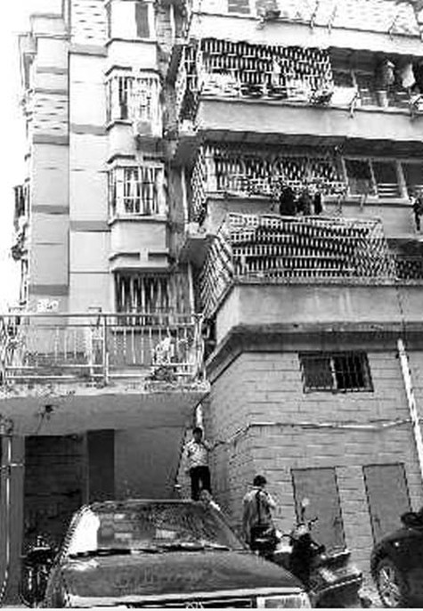 Khu nhà nơi Tiểu Vĩ tự tử Khu nhà nơi Tiểu Vĩ tự tử