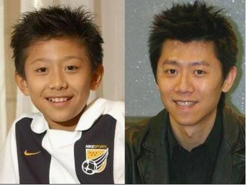 Diễn viên Trương Nhất Sơn ngày nhỏ (sn 1992) và nam diễn viên Hạ Vũ, cả hai đều là diễn viên của Trung Quốc Đại lục.