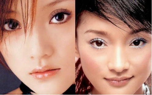 Châu Tấn và nữ diễn viên trẻ Lý Tiểu Lộ.