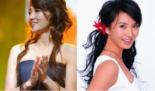 Nữ ca sĩ A Đóa và người đẹp “vạn người mê” Trần Hảo.