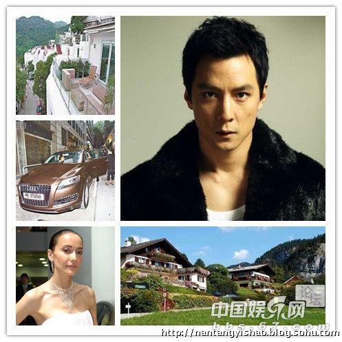 Ngô Ngạn Tổ, biệt thự 35 triệu tệ, xe sang trọng Audi Q7, vợ Lisa S. Trong làng giải trí những người đẹp trai có thể nói là vô số nhưng đẹp trai đến nỗi khiến các nữ diễn viên đều phải xếp hàng thì thật hiếm, Ngô Ngạn Tổ được coi là người trong mộng của rất nhiều các giai nhân Hoa ngữ. Vốn là một chàng trai có vẻ đẹp như người mẫu, giờ Ngô Ngạn Tổ đã trở thành người đàn ông của gia đình, chin chắn, vững trãi, diễn xuất ngày càng hoàn thiện, cùng với lượng fan nữ hâm mộ và danh tiếng trong những năm qua đã khiến anh được xếp vào lớp người có danh tiếng. Trong số những người có danh tiếng ở Hồng Kông, thì gia đình của Ngô Ngạn Tổ hoàn toàn xứng đáng xếp hàng đầu, cùng với bà xã là siêu mẫu Lisa S với ngôi biệt thự trị giá nhiều triệu đô ở Nam Phi, ngoài ra anh còn chi hơn 30 triệu tệ để mua cho vợ yêu một khu biệt thự có hồ nước với vườn hoa riêng biệt, cùng với chiếu Audi Q7 trị giá hàng triệu đô rất thích hợp với Daniel Wu.