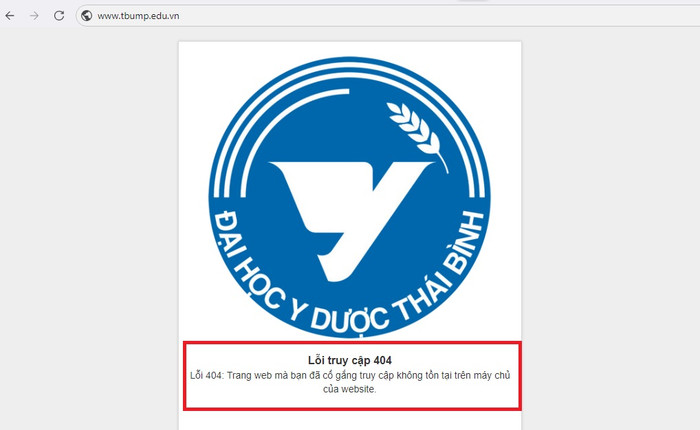 Khi phóng viên truy cập vào đường link này cho kết quả lỗi 404. (Ảnh chụp màn hình ngày 9/7) ẢNH2.jpg