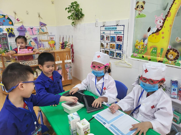 Hải Phòng đã xây dựng kế hoạch cụ thể chương trình "Xây dựng trường mầm non lấy trẻ làm trung tâm" giai đoạn 2021-2025 (Ảnh: Lã Tiến) Hải Phòng đã xây dựng kế hoạch cụ thể chương trình "Xây dựng trường mầm non lấy trẻ làm trung tâm" giai đoạn 2021-2025 (Ảnh: Lã Tiến)