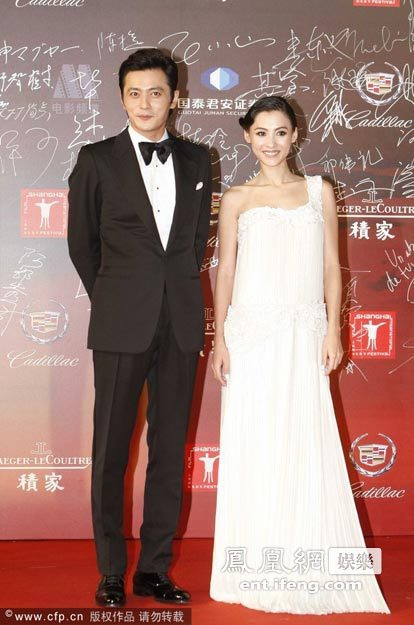 Nam diễn viên xứ Hàn Jang Dong Gun và Trương Bá Chi tới dự LHP lần này với bộ phim "Dangerous Liasions".