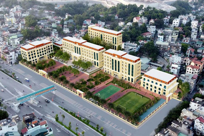 Đầu tư mở rộng Trường Trung học phổ thông Hòn Gai (thành phố Hạ Long), ngôi trường có bề dày truyền thống lịch sử là một trong những dự án nổi bật của tỉnh Quảng Ninh trong năm 2021 (Ảnh: CTV) Đầu tư mở rộng Trường Trung học phổ thông Hòn Gai (thành phố Hạ Long), ngôi trường có bề dày truyền thống lịch sử là một trong những dự án nổi bật của tỉnh Quảng Ninh trong năm 2021 (Ảnh: CTV)