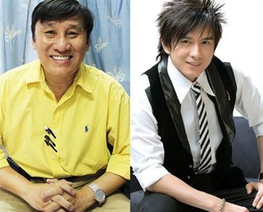 "Ông bầu" Hoàng Tuấn và Đan Trường