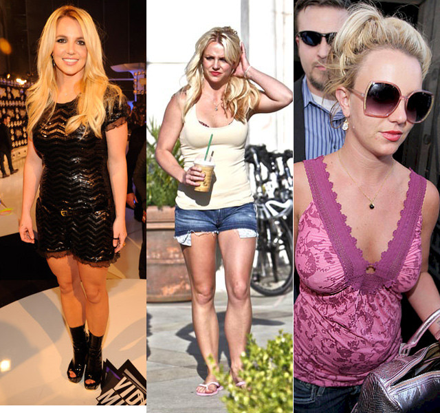 Britney Spear đúng là vô đối. Trên thảm đỏ trông cô nàng còn "đẹp dáng", sau ánh đèn hào nhoáng, công chúa nhạc Pop "hiện nguyên hình" là bà mẹ hai còn xồ xề. Britney Spear đúng là vô đối. Trên thảm đỏ trông cô nàng còn "đẹp dáng", sau ánh đèn hào nhoáng, công chúa nhạc Pop "hiện nguyên hình" là bà mẹ hai còn xồ xề.