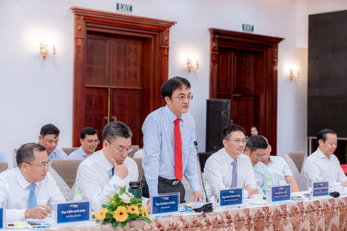 Ông Phan Thanh Tùng- Chủ tịch Tổng Công ty PTSC phát biểu (Ảnh: TK) Ông Phan Thanh Tùng- Chủ tịch Tổng Công ty PTSC phát biểu (Ảnh: TK)