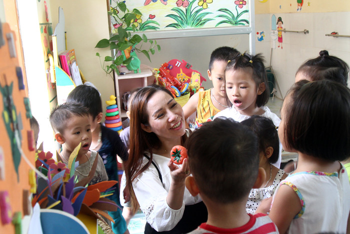 Lớp học trên đảo Bạch Long Vỹ luôn rộn rã tiếng cười (Ảnh: CTV) Lớp học trên đảo Bạch Long Vỹ luôn rộn rã tiếng cười (Ảnh: CTV)