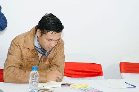 Đạo diễn Khải Anh cũng ngồi ghế nóng trong vòng sơ tuyển