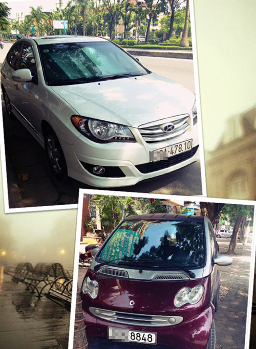 Hai chiếc xe hơi trong bộ sưu tập xe của Trương Phương