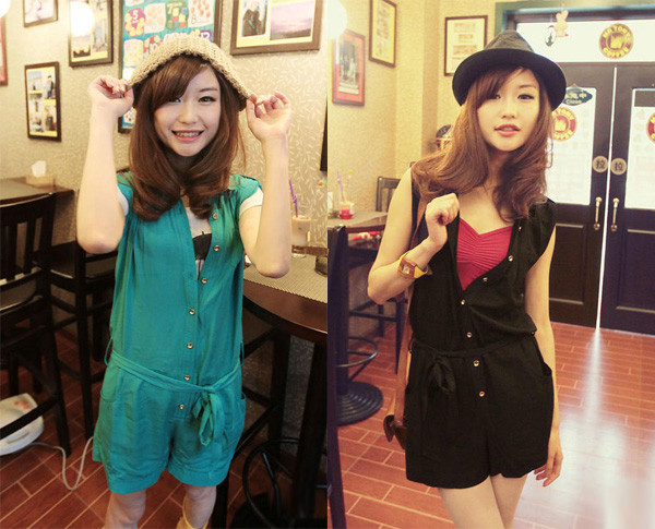 Playsuit dễ thương với chất liệu thun mềm mại, thoáng mát. (Ảnh: YS) Xem thêm: Bộ sưu tập váy xinh chào hè 2012/ Phong cách Sao Hàn. Playsuit dễ thương với chất liệu thun mềm mại, thoáng mát. (Ảnh: YS) Xem thêm: Bộ sưu tập váy xinh chào hè 2012/ Phong cách Sao Hàn.