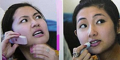 Cô nàng S của S.H.E đang bực bội vì ai đó gọi điện?