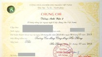 Nhiều công chức trúng tuyển bị "treo" vì sử dụng chứng chỉ tiếng Anh "có vấn đề" (Ảnh: CTV) Nhiều công chức trúng tuyển bị "treo" vì sử dụng chứng chỉ tiếng Anh "có vấn đề" (Ảnh: CTV)