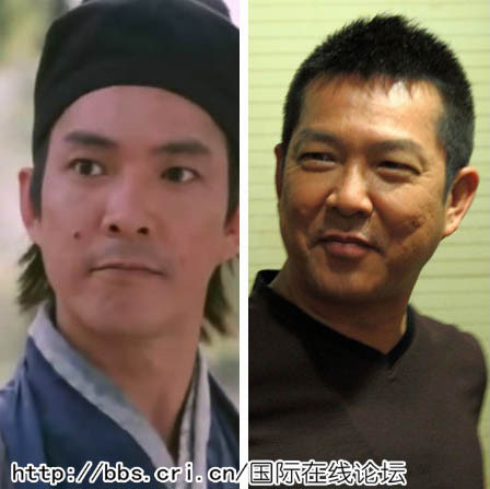 Nguyên Bưu vai Viên Thừa Chí phim "Bích huyết kiếm" bản điện ảnh 1993.