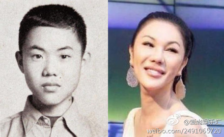 Cậu bé Ngô Trung Danh (trái) và nghệ sĩ Lợi Thanh hiện tại. Cậu bé Ngô Trung Danh (trái) và nghệ sĩ Lợi Thanh hiện tại.