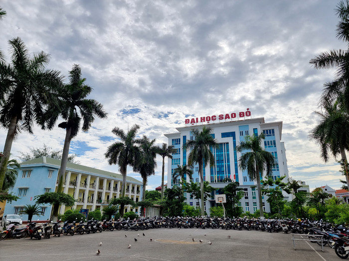 Trường Đại học Sao Đỏ có ngành 2 năm liên tiếp chỉ tuyển được 10% chỉ tiêu (Ảnh: Lã Tiến) GDVN_dh-sao-do-2.jpg