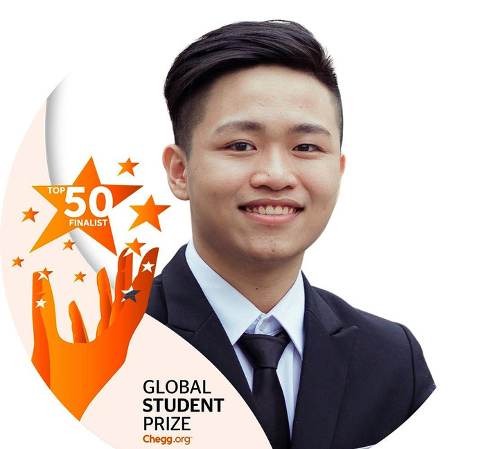 Đồng Ngọc Hà là 1 trong 50 học sinh xuất sắc lọt top 50 học sinh toàn cầu – Global Student Prize 2021. Ảnh: NVCC.