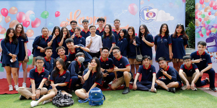 Học sinh lớp 12 Trường Trung học phổ thông Đoàn Thị Điểm, Hà Nội. Ảnh minh họa: T.R.