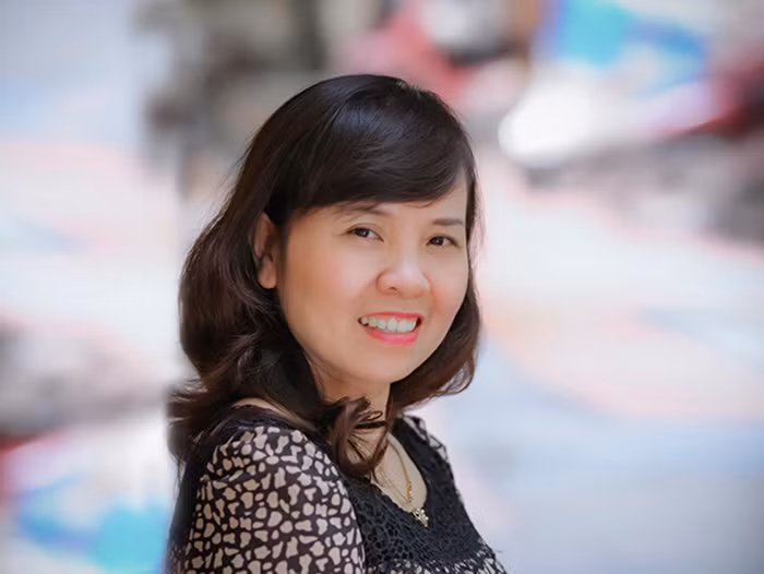 Nhà giáo Trần Thị Hải Yến - Hiệu trưởng Trường Trung học phổ thông Trần Phú – Hoàn Kiếm (Hà Nội). Ảnh: NVCC.