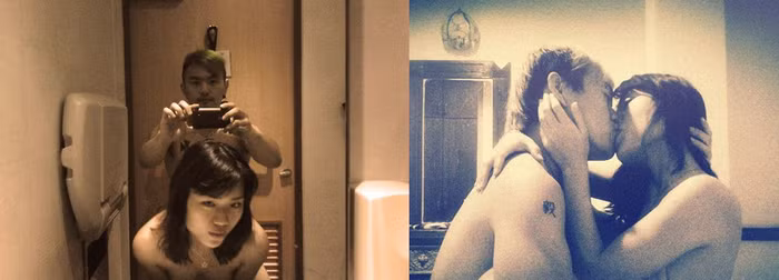 Những hình ảnh riêng tư của cặp đôi Alvin Tan và bạn gái Vivian Lee trong một khách sạn ở Penang, Malaysia được hai người công khai chia sẻ trên facebook và twitter cá nhân.