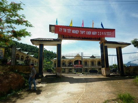 Hội đồng thi Trường Phổ thông dân tộc nội trú Nam Trà My