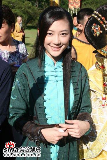 Ứng Thể Nhi trong tạo hình nhân vật nàng A Kha phiên bản năm 2008.