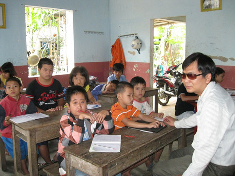 Lớp học mang tên Hướng Dương ở Thành phố Tam Kỳ, Quảng Nam Lớp học mang tên Hướng Dương ở Thành phố Tam Kỳ, Quảng Nam