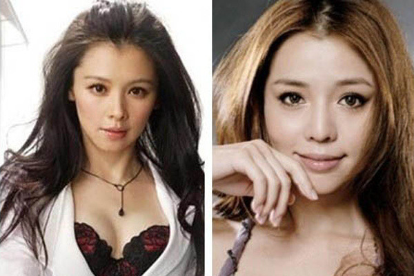 Ca sĩ Đài Loan Lý Dục Phân và Từ Nhược Tuyên.