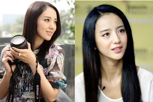 Hai nữ diễn viên Đại lục Đổng Toàn và Chung Lệ Á.