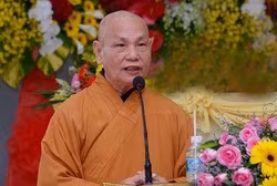 Hòa Thượng Thích Thiện Nhơn - Chủ tịch Giáo hội Phật Giáo Việt Nam. ảnh: phatgiao.org.vn