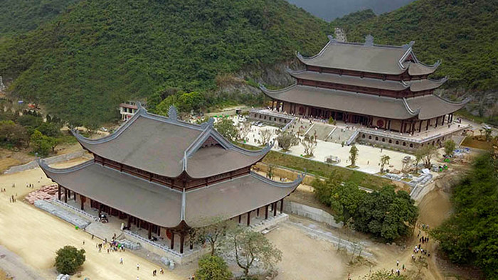 Chùa Tam Chúc chỉ rộng 144 héc-ta, trong khi đó diện tích đất được giao lên tới 5.100 héc-ta. Ảnh: TTXVN. Chùa Tam Chúc chỉ rộng 144 héc-ta, trong khi đó diện tích đất được giao lên tới 5.100 héc-ta. Ảnh: TTXVN.