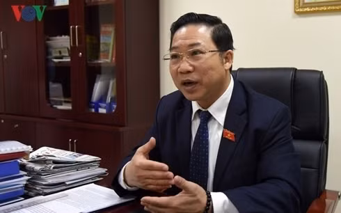 Đại biểu Quốc hội Lưu Bình Nhưỡng - Phó trưởng ban Ban Dân nguyện - Ủy ban Thường vụ Quốc hội. Ảnh: VOV