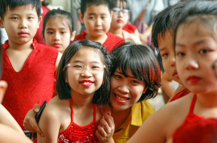 Giáo viên phải làm sao cho các em học sinh thấy thật thoải mái trong từng tiết học.