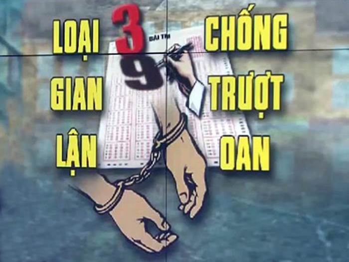 Hiện các trường tại khối công an và quân đội đã buộc thôi học toàn bộ các thí sinh có liên quan tới gian lận điểm thi, dù điểm chấm lại có đủ đỗ hay không. Ảnh minh họa - đài Truyền hình Việt Nam. Hiện các trường tại khối công an và quân đội đã buộc thôi học toàn bộ các thí sinh có liên quan tới gian lận điểm thi, dù điểm chấm lại có đủ đỗ hay không. Ảnh minh họa - đài Truyền hình Việt Nam.