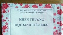 Những đứa trẻ bị lừa dối và sự cẩu thả của Phòng Giáo dục quận Cầu Giấy Những đứa trẻ bị lừa dối và sự cẩu thả của Phòng Giáo dục quận Cầu Giấy