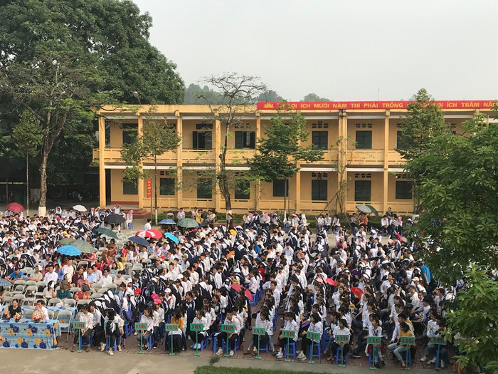 Trường Trung học phổ thông Thanh Ba, huyện Thanh Ba, tỉnh Phú Thọ. Ảnh: Tùng Dương. Trường Trung học phổ thông Thanh Ba, huyện Thanh Ba, tỉnh Phú Thọ. Ảnh: Tùng Dương.