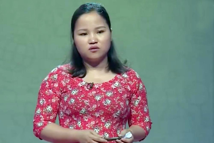 Theo cô giáo Lê Thị Thanh Nga - Giáo viên dạy môn lịch Sử, Trường Trung học phổ thông Bến Tre, Phúc Yên, Tỉnh Vĩnh Phúc, thì giáo viên phải là người thay đổi trước tiên. Ảnh: vtv.