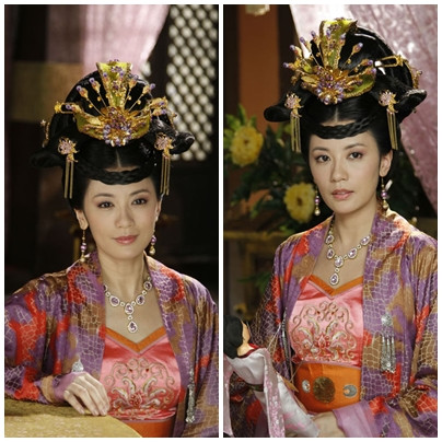 Giả Tịnh Văn hóa thân thành công chúa Thái Bình khi trung niên trong Thái Bình công chúa bí sử, 2011. Giả Tịnh Văn hóa thân thành công chúa Thái Bình khi trung niên trong Thái Bình công chúa bí sử, 2011.