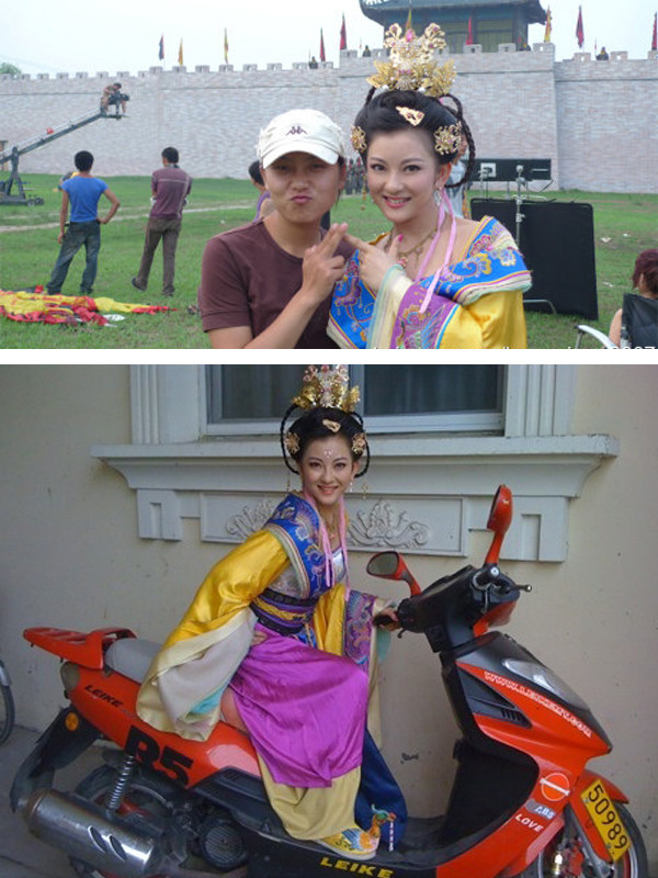 Nữ diễn viên Hoàng Quyên trong tạo hình công chúa Thái Bình. Nữ diễn viên Hoàng Quyên trong tạo hình công chúa Thái Bình.