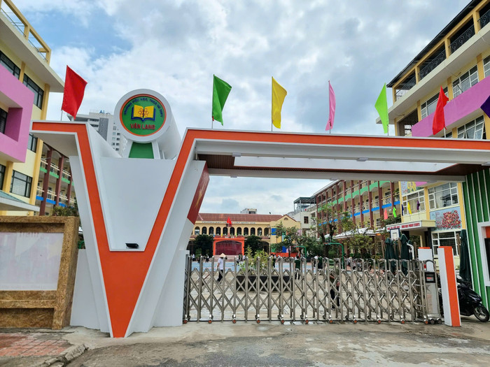 Trường Tiểu học, Trung học cơ sở và Trung học phổ thông Văn Lang, tỉnh Quảng Ninh. (Ảnh: Lã Tiến) GDVN_truong-van-lang-1.jpg