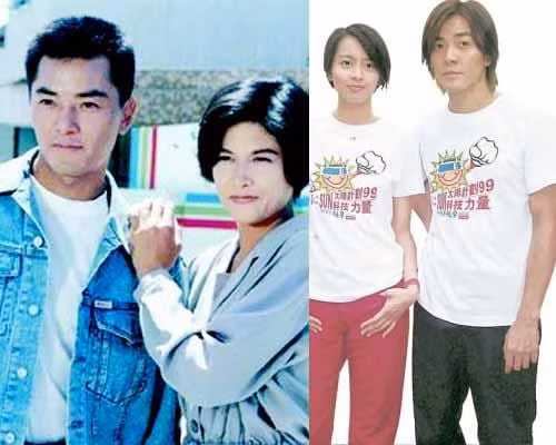 Thiệu Mỹ Kỳ và Lương Vịnh Kỳ - Trịnh Y Kiện. Mối tình 7 năm trời của người đẹp Thiệu Mỹ Kỳ và nam tài tử Trịnh Y Kiện cũng đã “tan đàn sẻ nghé sau khi nữ diễn viên Lương Vịnh Kỳ chen vào. Cuộc chiến “song kỳ” đã làm tốn biết bao giấy mực của báo chí Hồng Kông bấy giờ. Để rồi về sau Trịnh Y Kiện lại theo một bóng hồng khác là Mông Gia Tuệ.