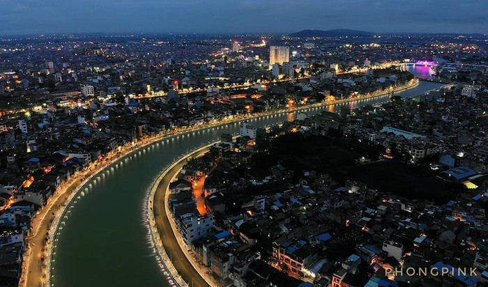 Tuyến phố đi bộ Tam Bạc được đưa vào sử dụng (Ảnh: Nguyễn Hồng Phong)