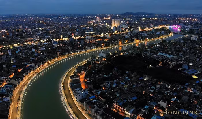 Tuyến phố đi bộ Tam Bạc được đưa vào sử dụng (Ảnh: Nguyễn Hồng Phong)