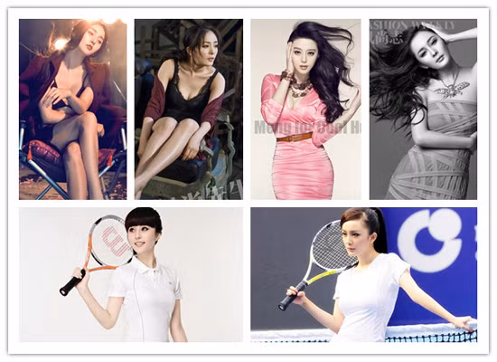 Trên hình của Phạm Băng Băng, fan của cô luôn để chữ "Chính bản" (bản gốc) và "Sao chép" trên hình của Dương Mịch.