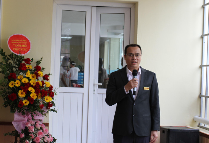 Phó Giáo sư. Tiến sĩ Nguyễn Minh Đức – Phó Hiệu trưởng trường Đại học Hàng Hải Việt Nam phát biểu (Ảnh: Phương Linh) Phó Giáo sư. Tiến sĩ Nguyễn Minh Đức – Phó Hiệu trưởng trường Đại học Hàng Hải Việt Nam phát biểu (Ảnh: Phương Linh)