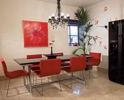 Phòng ăn không được quá tối. Ảnh minh họa.