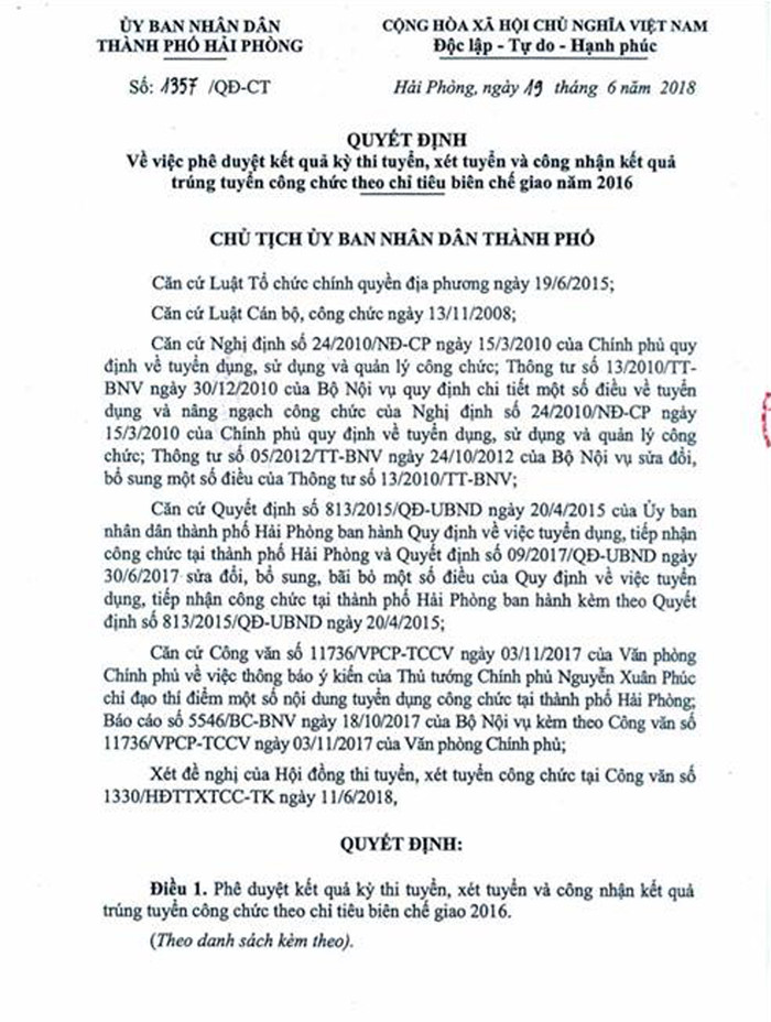 Có nhiều thí sinh trúng tuyển kỳ thi công chức tại Hải Phòng sử dụng chứng chỉ tiếng Anh bậc 2 "có vấn đề" (Ảnh minh họa của CTV) Có nhiều thí sinh trúng tuyển kỳ thi công chức tại Hải Phòng sử dụng chứng chỉ tiếng Anh bậc 2 "có vấn đề" (Ảnh minh họa của CTV)